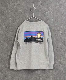 SHISKY（シスキー）の「UITTG ウイッグ バックプリントBIGロンT キッズ(UIT45-00)（Tシャツ/カットソー）」