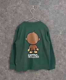 SHISKY（シスキー）の「UITTG ウイッグ バックプリントBIGロンT キッズ(UIT45-00)（Tシャツ/カットソー）」