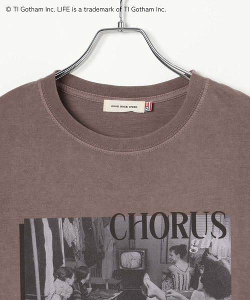 Andemiu(アンデミュウ)の「【LIFE PICTURE COLLECTION】CHORUS Photo T-Shirt/1042426(Tシャツ/カットソー・レディース・ブラウン・FREE)」の9枚目の写真