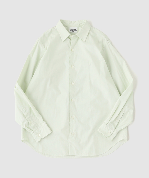 BAYCREW'S DEPO(ベイクルーズデポ)の「ETAT / エタ TYPE 601 TAIL SHIRT LIGHT GREEN POR(シャツ/ブラウス・メンズ・グリーン・46)」の1枚目の写真
