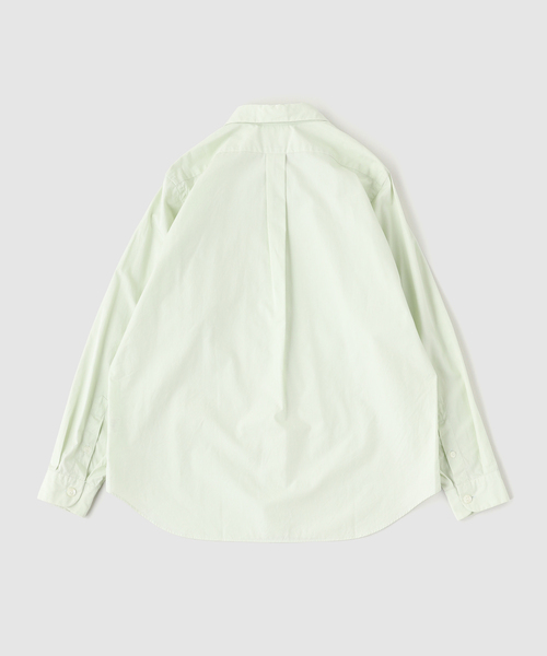 BAYCREW'S DEPO(ベイクルーズデポ)の「ETAT / エタ TYPE 601 TAIL SHIRT LIGHT GREEN POR(シャツ/ブラウス・メンズ・グリーン・46)」の2枚目の写真