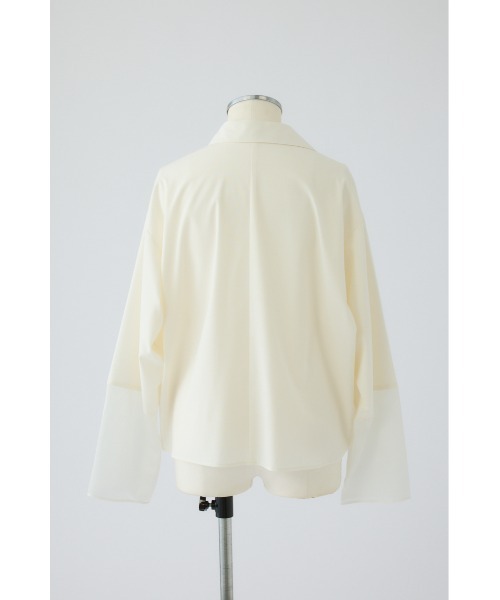 RIM.ARK(リムアーク)の「Skipper ease PO(スキッパー イーズ プルオーバー)(Tシャツ/カットソー・レディース・グレー/ホワイト/ダークネイビー・FREE)」の15枚目の写真