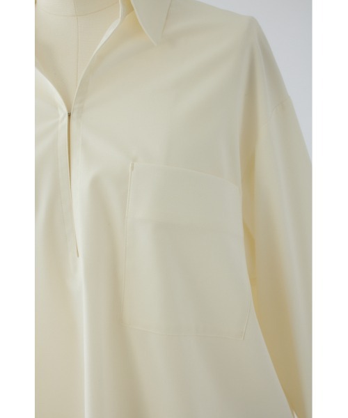RIM.ARK(リムアーク)の「Skipper ease PO(スキッパー イーズ プルオーバー)(Tシャツ/カットソー・レディース・グレー/ホワイト/ダークネイビー・FREE)」の18枚目の写真