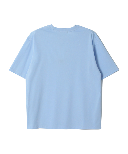 ADHOC(アドホック)の「男性アーカイブグラフィックTシャツ (スカイブルー) (HCRSTA3)(Tシャツ/カットソー・メンズ・その他・90/100/95/105)」の2枚目の写真