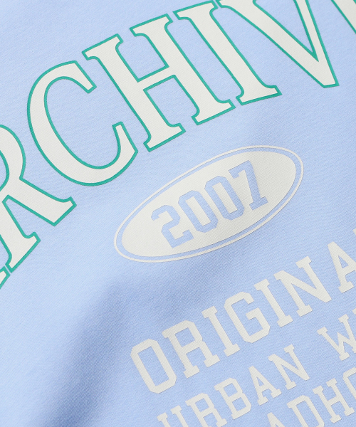ADHOC(アドホック)の「男性アーカイブグラフィックTシャツ (スカイブルー) (HCRSTA3)(Tシャツ/カットソー・メンズ・その他・90/100/95/105)」の4枚目の写真