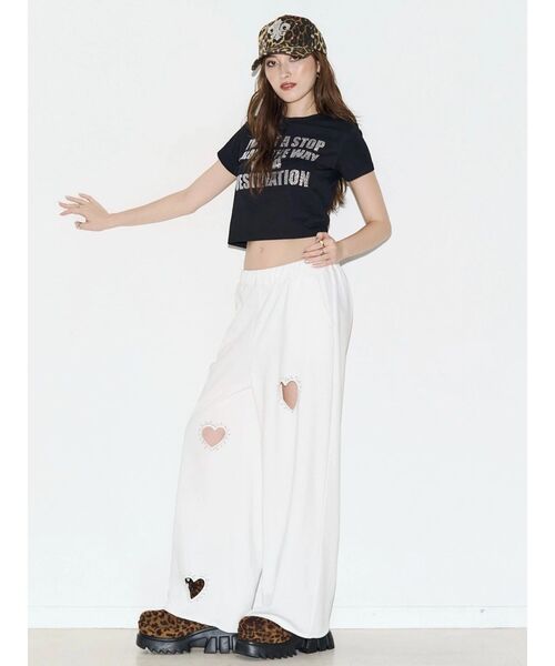 EVRIS(エヴリス)の「【SupBaby×EVRIS】メッセージロゴコンパクトTシャツ(Tシャツ/カットソー・レディース・ブラック/その他1/ホワイト・SMALL/MEDIUM)」の20枚目の写真