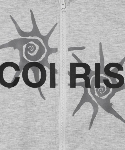 COIRIS(コイリス)の「◇COIRIS◇ブランド直輸入正規品/ヘイブン フーデッド ジップアップ ユニセックス Haven Hooded Zip-Up Unisex(パーカー・レディース・グレー/ブラック・FREE)」の10枚目の写真