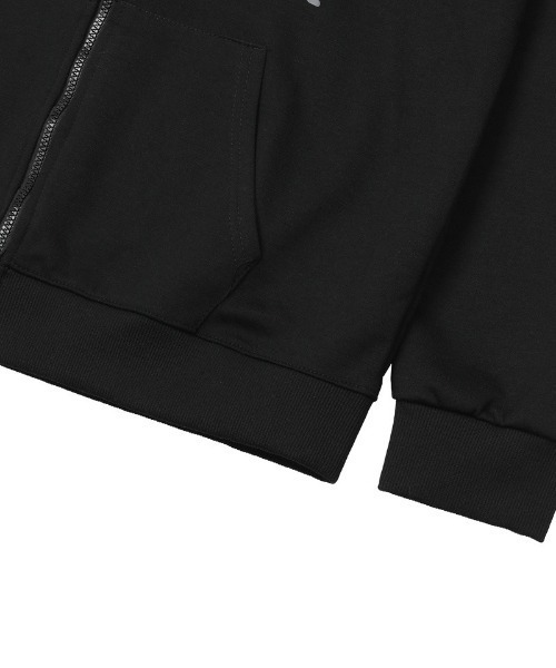 COIRIS(コイリス)の「◇COIRIS◇ブランド直輸入正規品/ヘイブン フーデッド ジップアップ ユニセックス Haven Hooded Zip-Up Unisex(パーカー・レディース・グレー/ブラック・FREE)」の9枚目の写真