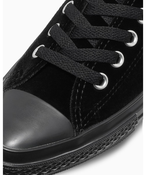 CONVERSE ALL STAR(コンバースオールスター)の「ALL STAR POINTEDTOE VELVET OX / オールスター ポインテッドトウ ベルベット OX(スニーカー・レディース・ブラック・6.5/5.5/5/4.5/4/3.5/3)」の8枚目の写真