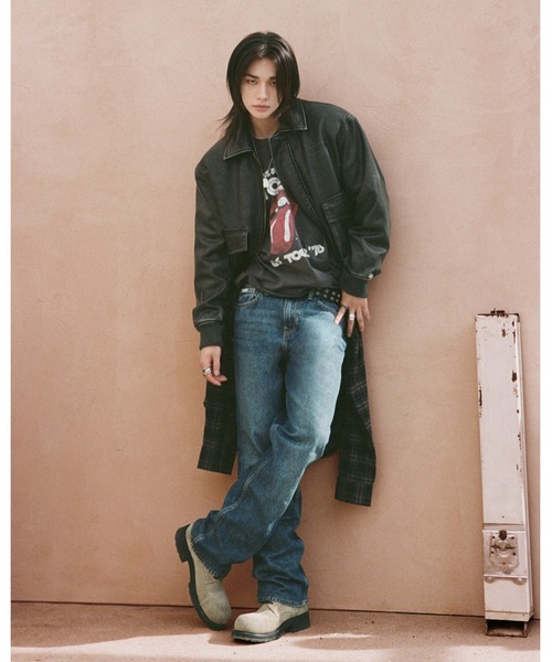 ヒョンジン 着用】 GUESS JEANS G18 Relaxed デニム ジーンズ | GUESS