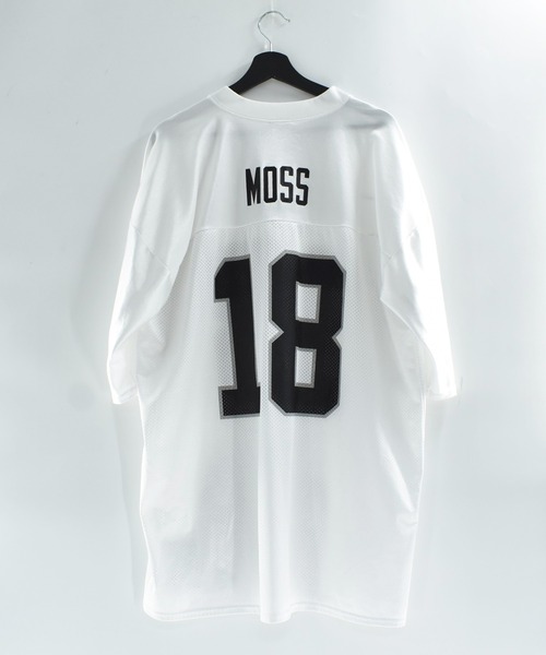 Reebok(リーボック)の「【USED】Reebok “NFL Oakland Raiders #18” ゲームシャツ(Tシャツ/カットソー・メンズ・ホワイト・X-LARGE)」の7枚目の写真