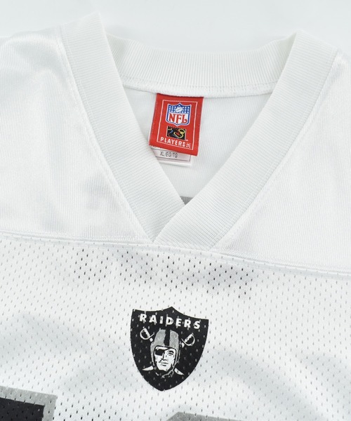 Reebok(リーボック)の「【USED】Reebok “NFL Oakland Raiders #18” ゲームシャツ(Tシャツ/カットソー・メンズ・ホワイト・X-LARGE)」の4枚目の写真