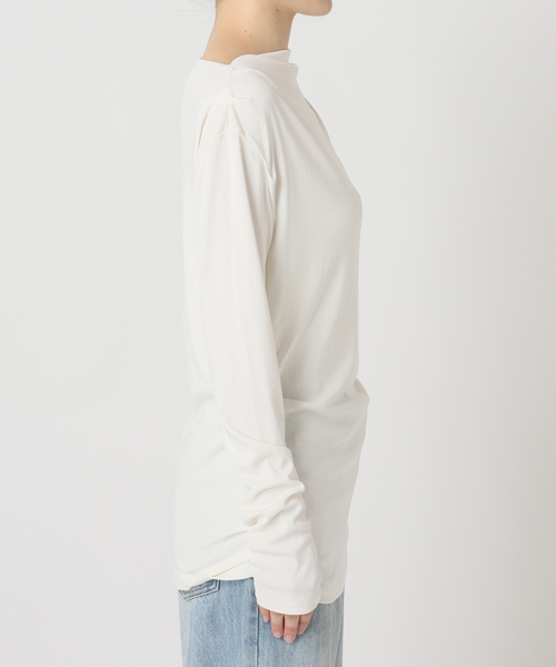 plage(プラージュ)の「Tuck Drape ロンT(Tシャツ/カットソー・レディース・ホワイト/カーキ・FREE)」の21枚目の写真