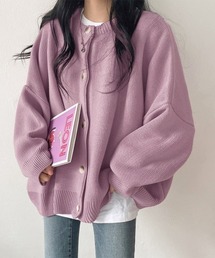 BIGシルエットニットカーディガン