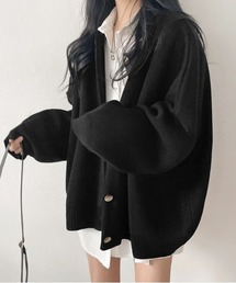 core core（コアコア）の「BIGシルエットニットカーディガン（カーディガン/ボレロ）」