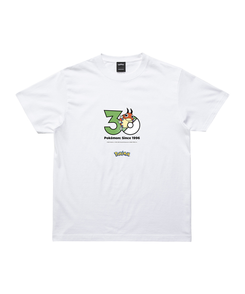 ZOZOSPOT(ゾゾスポット)の「Pokemon 30th Anniversary 1025 T-shirt 「レディバ」(Tシャツ/カットソー・レディース・ホワイト・SMALL/MEDIUM/LARGE/X-LARGE/XX-LARGE/XXX-LARGE/100cm/110cm/120cm/130cm/140cm/150cm/160cm)」の1枚目の写真