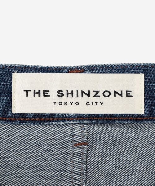 THE SHINZONE(ザ シンゾーン)の「THE SHINZONE | 〈別注〉HIGH WAIST DENIM WOMEN(デニムパンツ・レディース・ブルー/インディゴブルー・36/34/32)」の11枚目の写真
