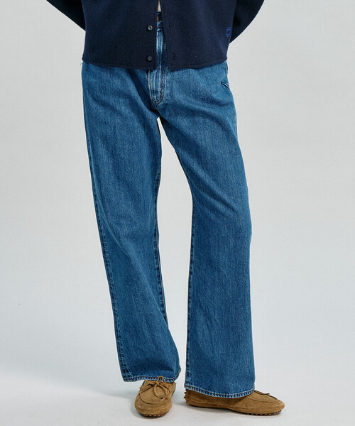 THE SHINZONE(ザ シンゾーン)の「THE SHINZONE | 〈別注〉HIGH WAIST DENIM WOMEN(デニムパンツ・レディース・ブルー/インディゴブルー・36/34/32)」の21枚目の写真