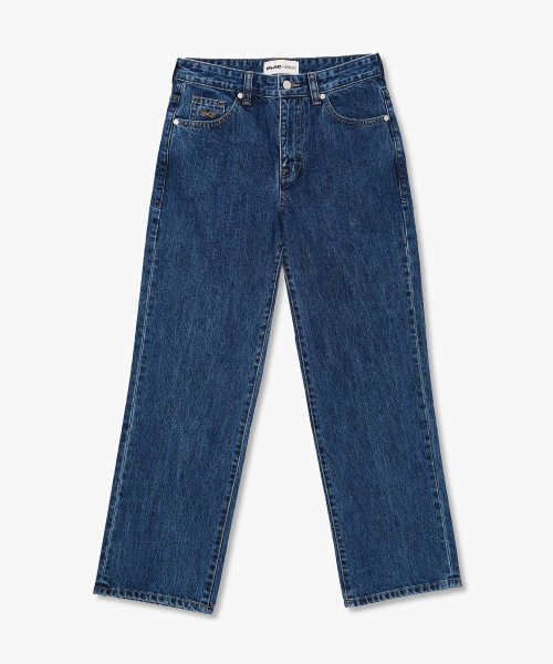 PLAC（プラック）の「[メルゴXフラック]ストレートデニムパンツK52ミッドブルー（デニムパンツ・メンズ・その他・36inch/31inch/29inch）」の4枚目の写真