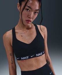 NIKE（ナイキ）の「ナイキ インディ ハイ サポート ウィメンズ パッディド アジャスタブル スポーツブラ / Nike Indy High Support Women's Padded Adjustable Sports Bra FD1069-011 Black（スポーツブラ）」