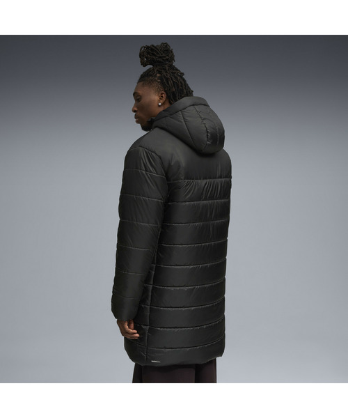 PUMA(プーマ)の「PUMA プーマ メンズ ESS フーデッド パデッド 中綿 ロング ジャケット(その他アウター・メンズ・ブラック・X-LARGE/XX-LARGE/MEDIUM/SMALL/LARGE)」の2枚目の写真