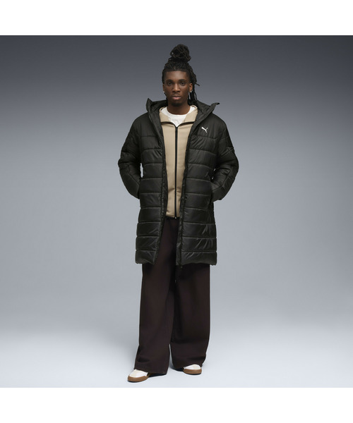 PUMA(プーマ)の「PUMA プーマ メンズ ESS フーデッド パデッド 中綿 ロング ジャケット(その他アウター・メンズ・ブラック・X-LARGE/XX-LARGE/MEDIUM/SMALL/LARGE)」の3枚目の写真