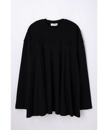 ENFOLD（エンフォルド）の「MIX-FABRIC LONG-SLEEVES T-SHIRT（Tシャツ/カットソー・レディース）」