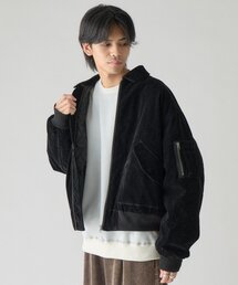 goocy（グーシー）の「中綿ヴィンテージライクFスエード タンカースジャケット（ブルゾン）」