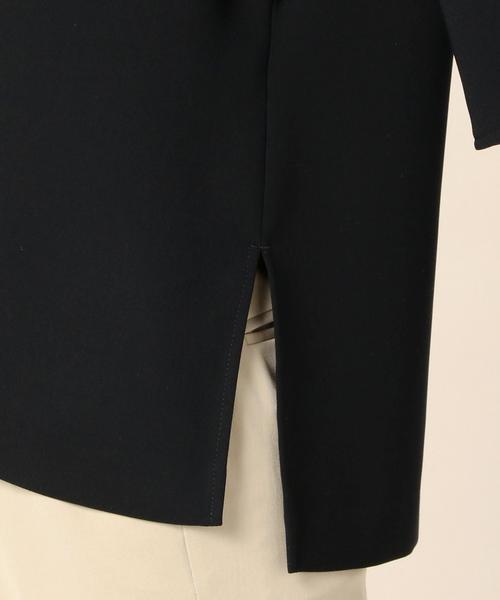 BEAUTY&YOUTH UNITED ARROWS(ビューティーアンドユースユナイテッドアローズ)の「BY ダブルクロスチュニック5分袖ブラウス ◆(シャツ/ブラウス・レディース・オフホワイト/オリーブ/ネイビー・FREE)」の10枚目の写真