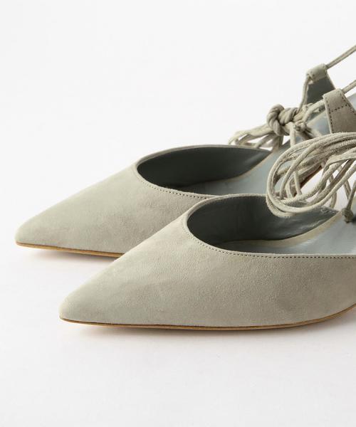 FABIO RUSCONI（ファビオルスコーニ）の「###[ファビオ ルスコーニ]FABIO RUSCONI KF POINTED M パンプス◆（パンプス・レディース・ライトグレー/オリーブ・36/37/38）」の7枚目の写真