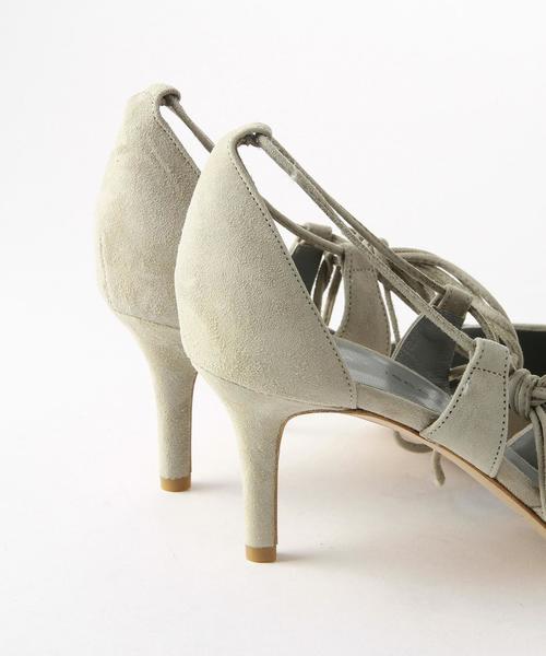 FABIO RUSCONI（ファビオルスコーニ）の「###[ファビオ ルスコーニ]FABIO RUSCONI KF POINTED M パンプス◆（パンプス・レディース・ライトグレー/オリーブ・36/37/38）」の8枚目の写真