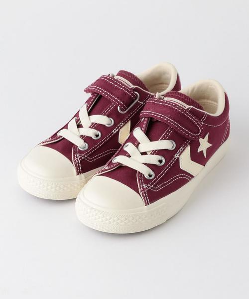 CONVERSE（コンバース）の「【CONVERSE(コンバース)】 CHEVRONSTAR15cm-19cm◆（スニーカー・キッズ・オリーブ/ワインレッド・17cm/16cm/15cm/18cm/19cm）」の2枚目の写真