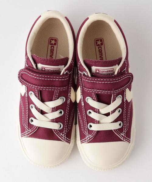 CONVERSE（コンバース）の「【CONVERSE(コンバース)】 CHEVRONSTAR15cm-19cm◆（スニーカー・キッズ・オリーブ/ワインレッド・17cm/16cm/15cm/18cm/19cm）」の3枚目の写真