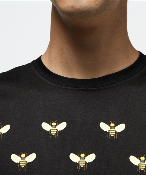 HEAD PORTER(ヘッドポーター)の「THE BEE TEE(Tシャツ/カットソー・メンズ・ブラック/ホワイト・MEDIUM/SMALL/LARGE/X-LARGE)」の7枚目の写真