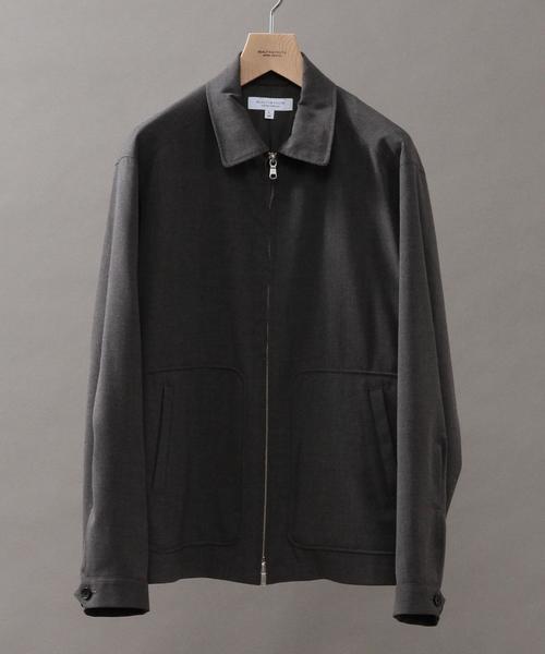 BEAUTY&YOUTH UNITED ARROWS（ビューティーアンドユースユナイテッドアローズ）の「BY ∴ TR ウェザー ジップブルゾン◆（ブルゾン・メンズ・ブラック/ダークグレー・SMALL/MEDIUM/X-LARGE/LARGE）」の2枚目の写真