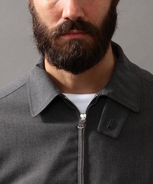 BEAUTY&YOUTH UNITED ARROWS（ビューティーアンドユースユナイテッドアローズ）の「BY ∴ TR ウェザー ジップブルゾン◆（ブルゾン・メンズ・ブラック/ダークグレー・SMALL/MEDIUM/X-LARGE/LARGE）」の3枚目の写真