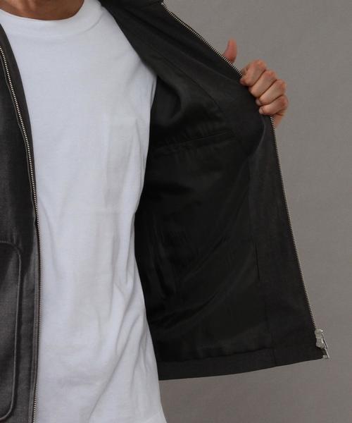 BEAUTY&YOUTH UNITED ARROWS（ビューティーアンドユースユナイテッドアローズ）の「BY ∴ TR ウェザー ジップブルゾン◆（ブルゾン・メンズ・ブラック/ダークグレー・SMALL/MEDIUM/X-LARGE/LARGE）」の17枚目の写真