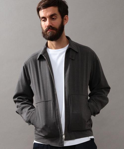 BEAUTY&YOUTH UNITED ARROWS（ビューティーアンドユースユナイテッドアローズ）の「BY ∴ TR ウェザー ジップブルゾン◆（ブルゾン・メンズ・ブラック/ダークグレー・SMALL/MEDIUM/X-LARGE/LARGE）」の18枚目の写真