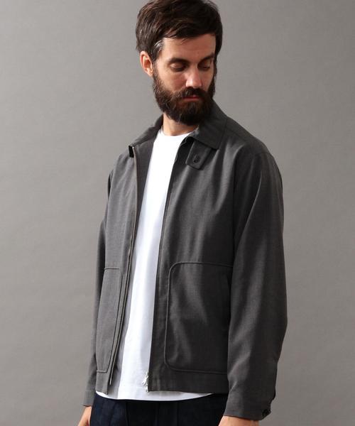 BEAUTY&YOUTH UNITED ARROWS（ビューティーアンドユースユナイテッドアローズ）の「BY ∴ TR ウェザー ジップブルゾン◆（ブルゾン・メンズ・ブラック/ダークグレー・SMALL/MEDIUM/X-LARGE/LARGE）」の19枚目の写真