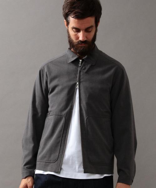 BEAUTY&YOUTH UNITED ARROWS（ビューティーアンドユースユナイテッドアローズ）の「BY ∴ TR ウェザー ジップブルゾン◆（ブルゾン・メンズ・ブラック/ダークグレー・SMALL/MEDIUM/X-LARGE/LARGE）」の20枚目の写真