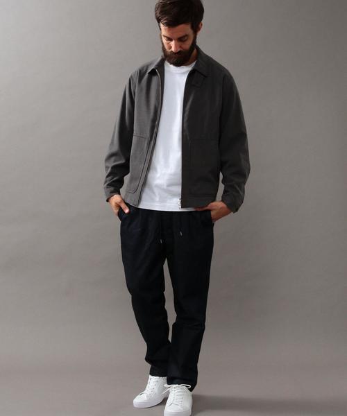 BEAUTY&YOUTH UNITED ARROWS（ビューティーアンドユースユナイテッドアローズ）の「BY ∴ TR ウェザー ジップブルゾン◆（ブルゾン・メンズ・ブラック/ダークグレー・SMALL/MEDIUM/X-LARGE/LARGE）」の9枚目の写真