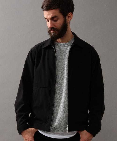 BEAUTY&YOUTH UNITED ARROWS（ビューティーアンドユースユナイテッドアローズ）の「BY ∴ TR ウェザー ジップブルゾン◆（ブルゾン・メンズ・ブラック/ダークグレー・SMALL/MEDIUM/X-LARGE/LARGE）」の12枚目の写真