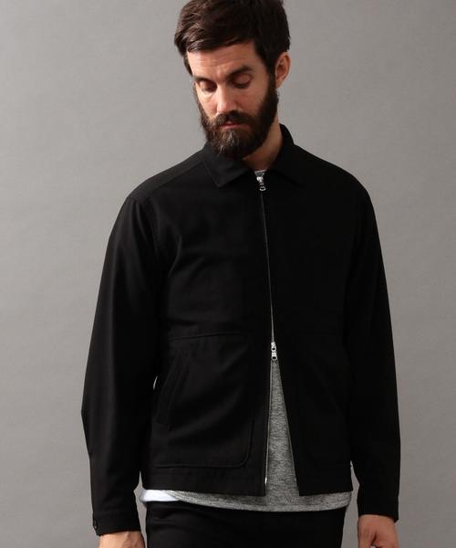 BEAUTY&YOUTH UNITED ARROWS（ビューティーアンドユースユナイテッドアローズ）の「BY ∴ TR ウェザー ジップブルゾン◆（ブルゾン・メンズ・ブラック/ダークグレー・SMALL/MEDIUM/X-LARGE/LARGE）」の13枚目の写真