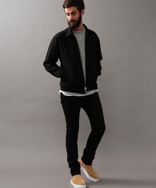 BEAUTY&YOUTH UNITED ARROWS（ビューティーアンドユースユナイテッドアローズ）の「BY ∴ TR ウェザー ジップブルゾン◆（ブルゾン・メンズ・ブラック/ダークグレー・SMALL/MEDIUM/X-LARGE/LARGE）」の7枚目の写真