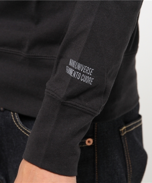 NANO universe(ナノユニバース)の「F/ドライプルオーバーフーディー(パーカー・メンズ・ホワイト/ネイビー/ブラック・SMALL/LARGE/X-LARGE/MEDIUM)」の7枚目の写真