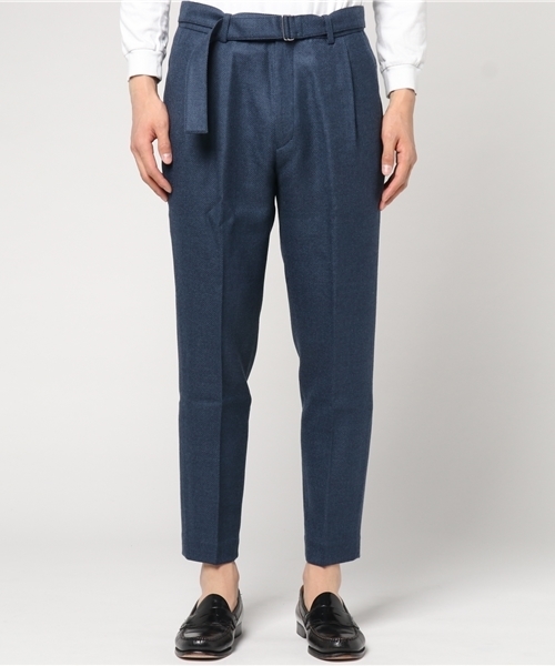 ABAHOUSE（アバハウス）の「ハイランドウールボタニーイージーパンツ（スラックス・メンズ・ブラック/モカ/ブルー・44/46/48）」の6枚目の写真