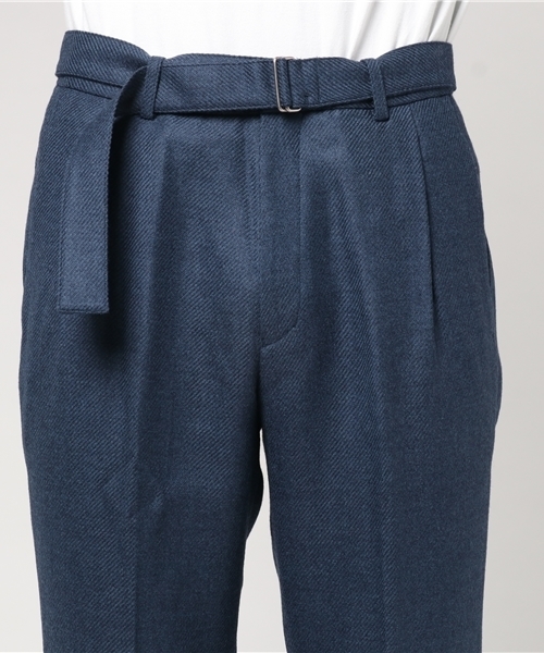 ABAHOUSE（アバハウス）の「ハイランドウールボタニーイージーパンツ（スラックス・メンズ・ブラック/モカ/ブルー・44/46/48）」の7枚目の写真