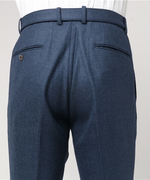 ABAHOUSE（アバハウス）の「ハイランドウールボタニーイージーパンツ（スラックス・メンズ・ブラック/モカ/ブルー・44/46/48）」の8枚目の写真