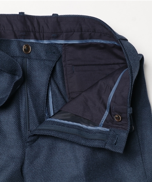 ABAHOUSE（アバハウス）の「ハイランドウールボタニーイージーパンツ（スラックス・メンズ・ブラック/モカ/ブルー・44/46/48）」の11枚目の写真