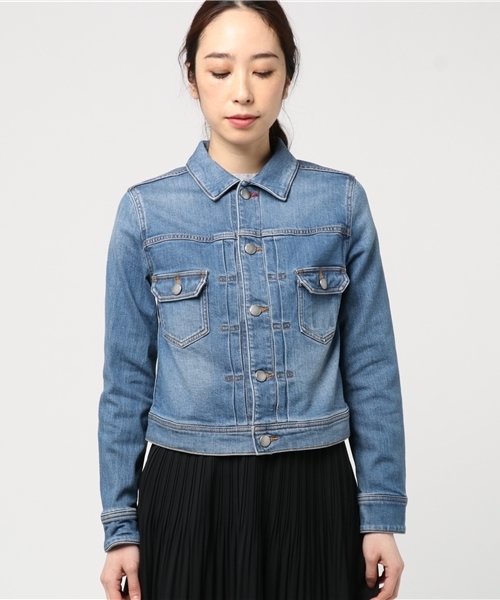 GUILD PRIME（ギルドプライム）の「【GUILD PRIME】WOMENS Gジャン（デニムジャケット・レディース・インディゴブルー・36/34）」の2枚目の写真